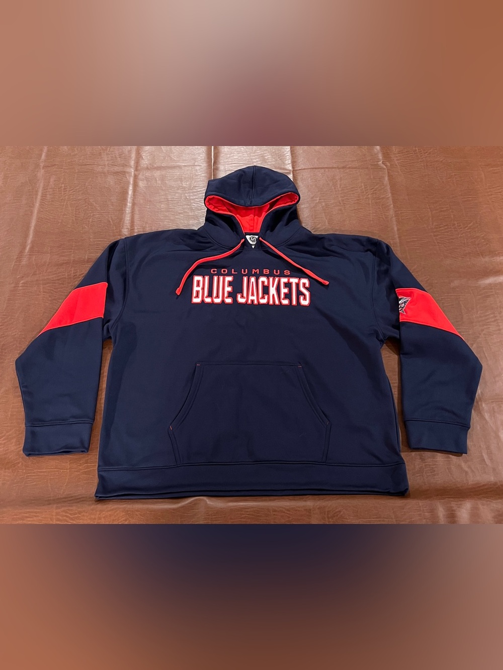 NHL Columbus Blue Jackets Men’s Pullover Hoodie Sweatshirt - Size 2XL